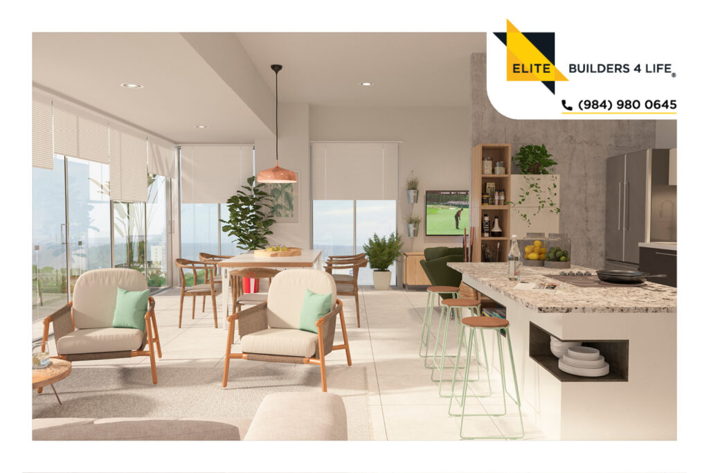 Moderno departamento de una recámara en el centro de Playa del Carmen