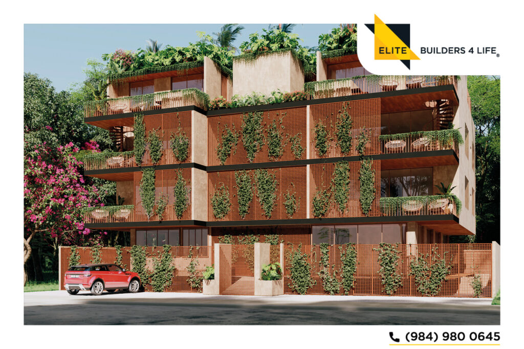 Amplio departamento de 2 habitaciones estilo Maya