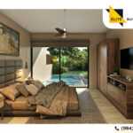 Bonito departamento de una habitación dentro de Aldea Zama