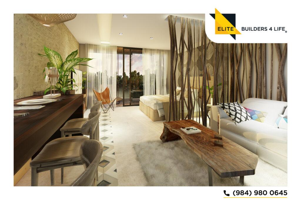 Estudio en venta sobre Av. Coba en Tulum