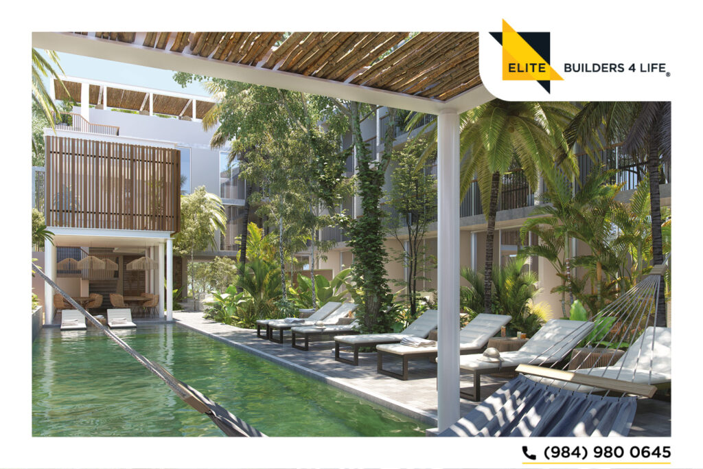 Departamento rodeado de naturaleza en Tulum