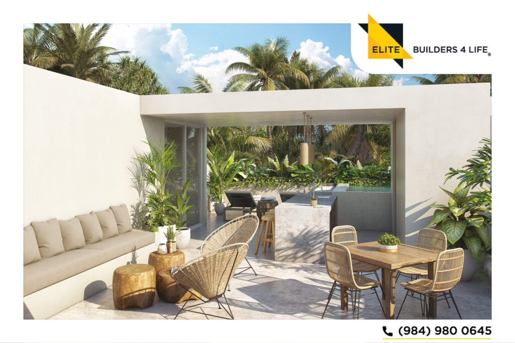 Departamento rodeado de naturaleza en Tulum