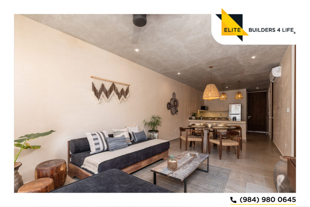 Departamento rodeado de naturaleza en Tulum