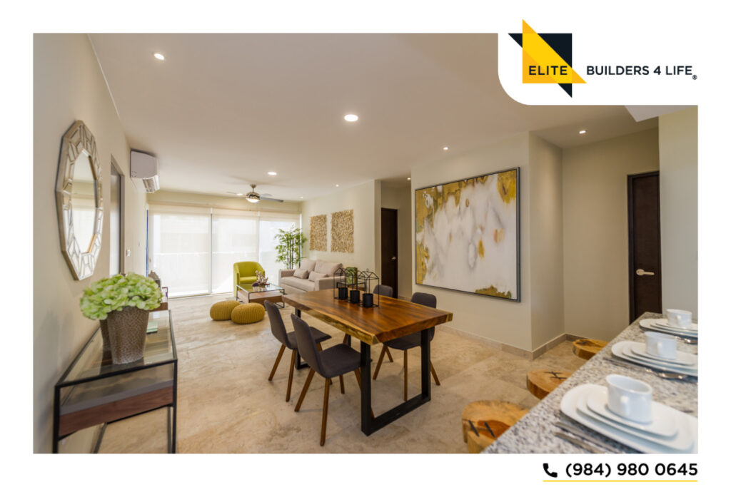 Nuevo departamento de una habitación en el Centro de Playa del Carmen