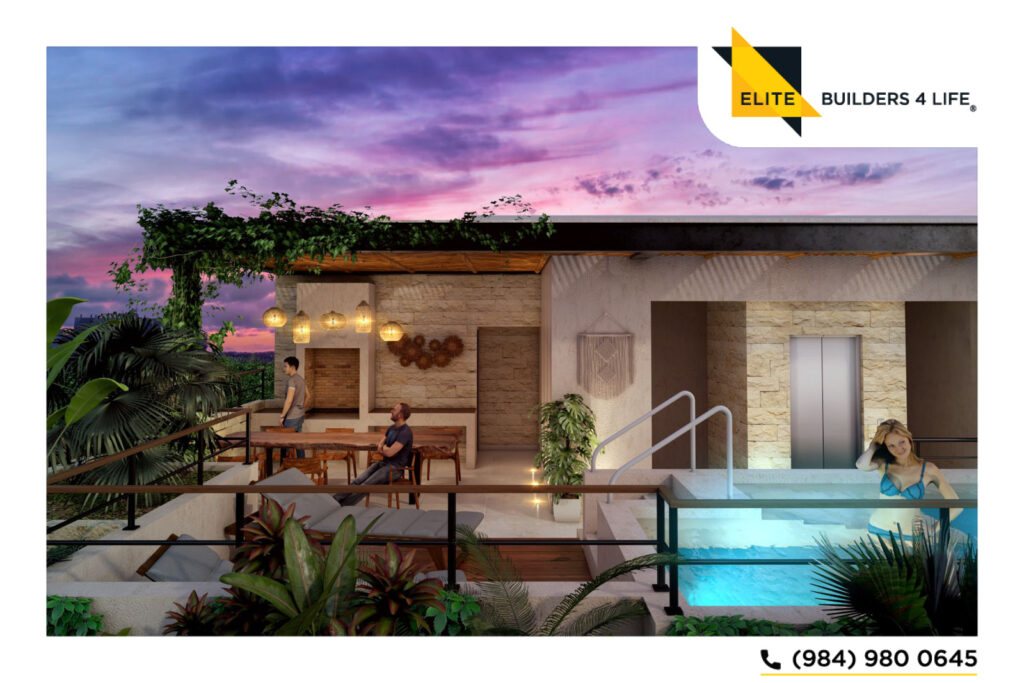 Departamento de 3 habitaciones en Aldea Zama