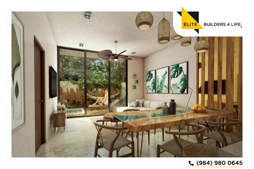 Departamento de 3 habitaciones en Aldea Zama