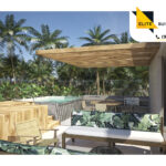 Departamento con alberca privada en Aldea Zama