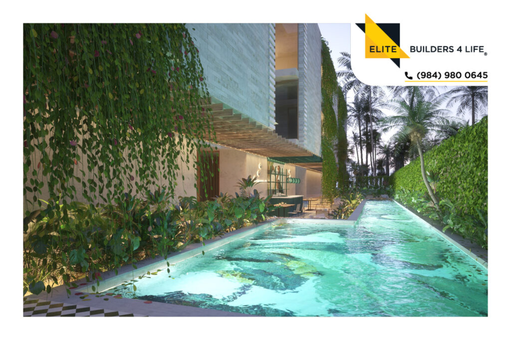 Departamento con alberca privada en Aldea Zama