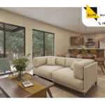 Departamento de dos habitaciones con jardín