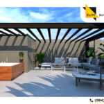 Departamento de dos habitaciones con alberca privada