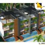 Departamento de dos habitaciones con alberca privada