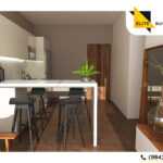 Departamento de 2 habitaciones en Aldea Premium