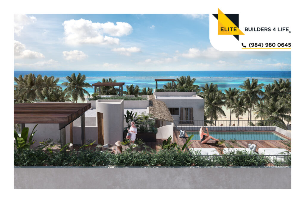 Estudio frente a la Playa de Mahahual