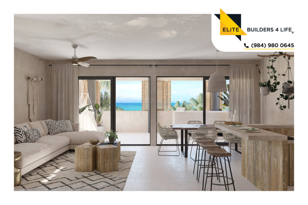 Estudio frente a la Playa de Mahahual