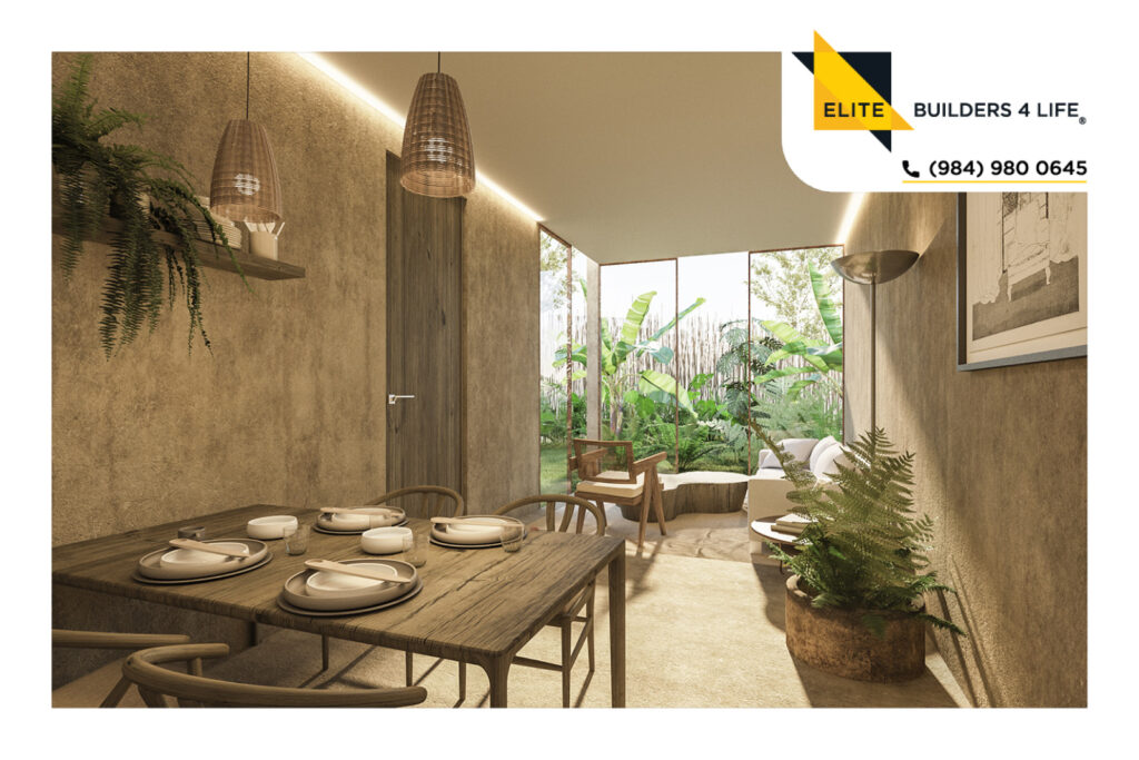 Estudio con elegante diseño en Tulum