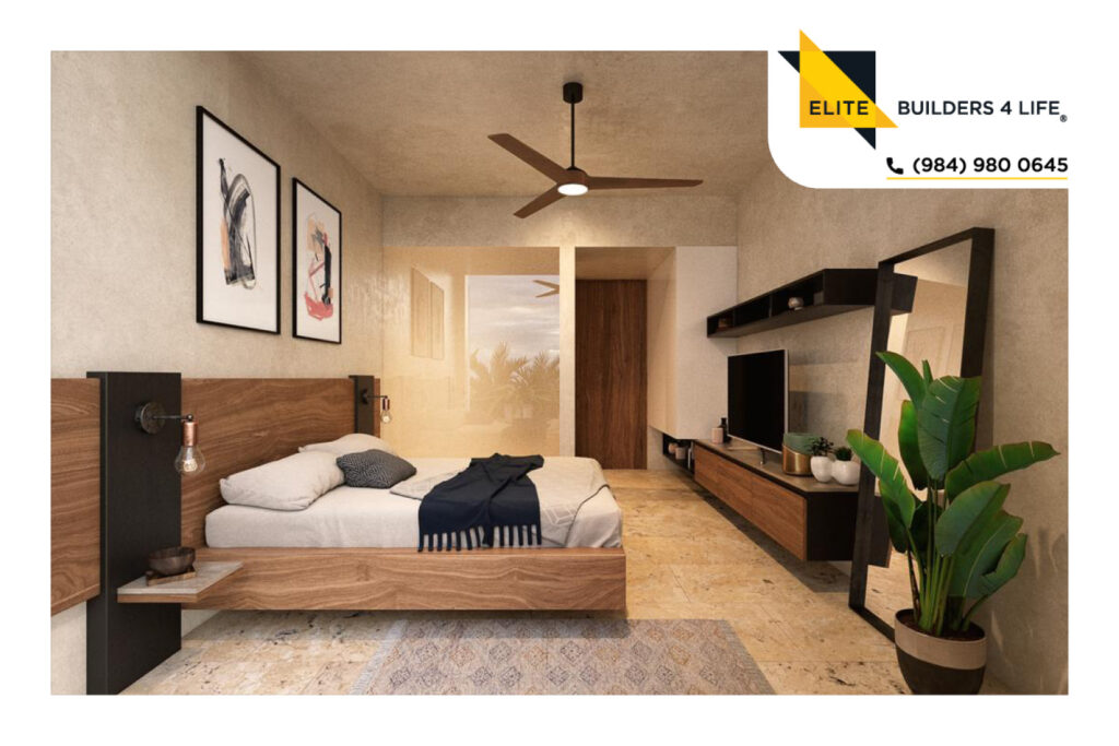 Departamento de 2 recámaras en Tulum, Av. Coba