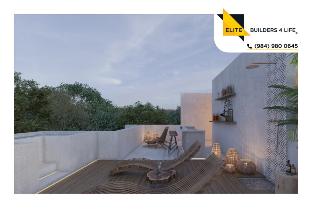 Departamento de 2 recámaras en Tulum, Av. Coba