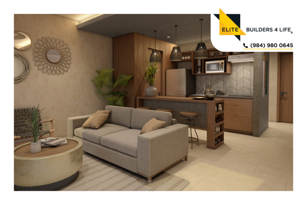 Departamento de 1 recámara en Tulum