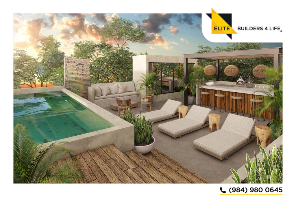 Nuevo departamento de 2 recámaras en Aldea Zama