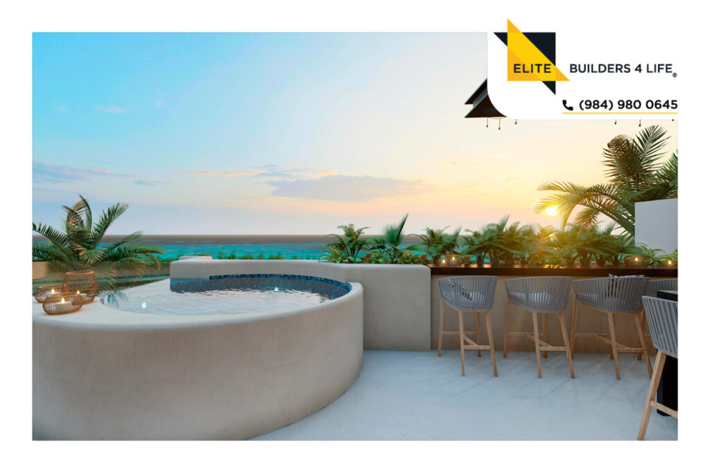 Departamento de una habitación en área tranquila de Playa del Carmen