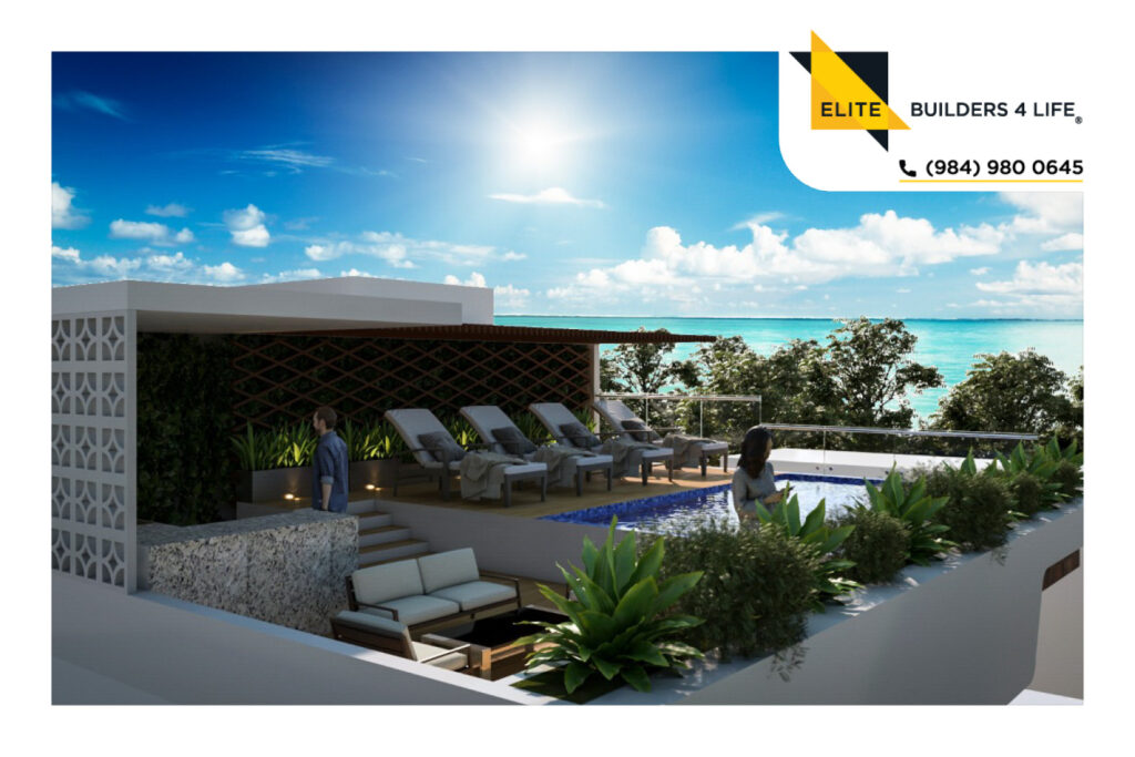 Departamento de dos recámaras en Playa del Carmen