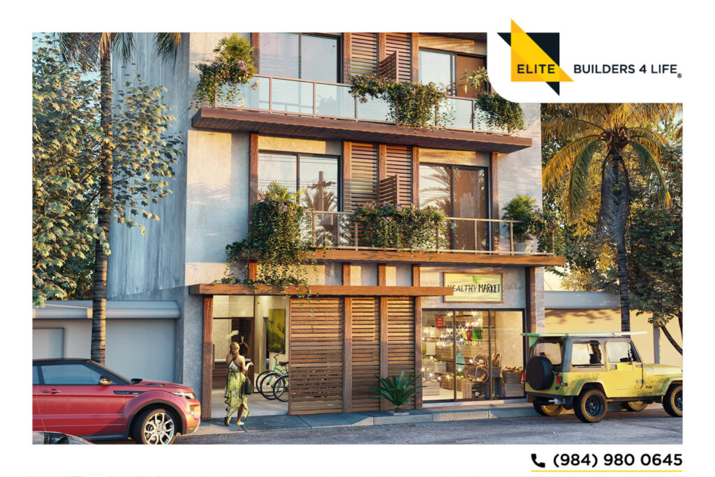 Estudio de 1 habitación en Playa del Carmen