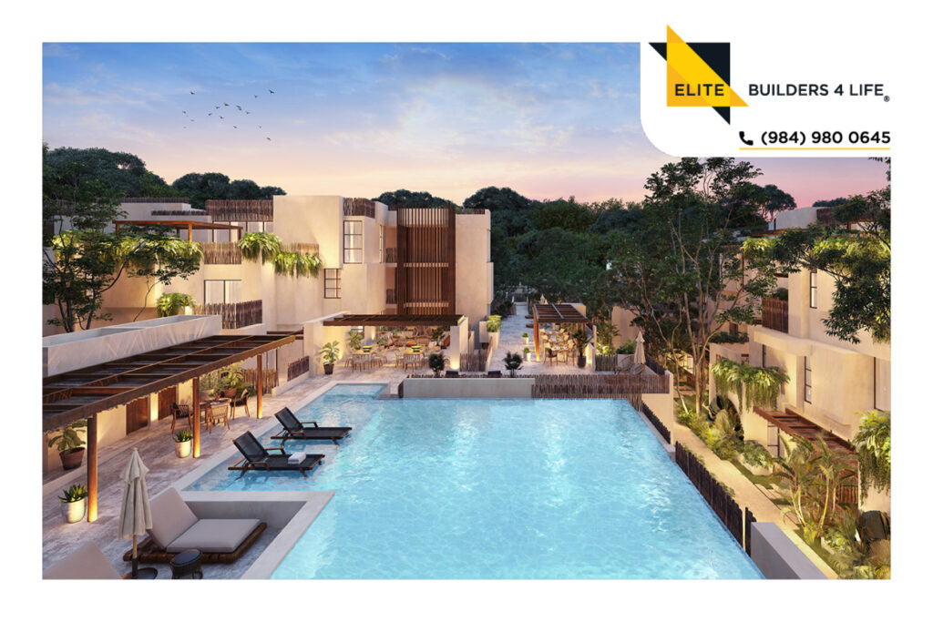 Departamento de lujo de 2 habitaciones en Tulum