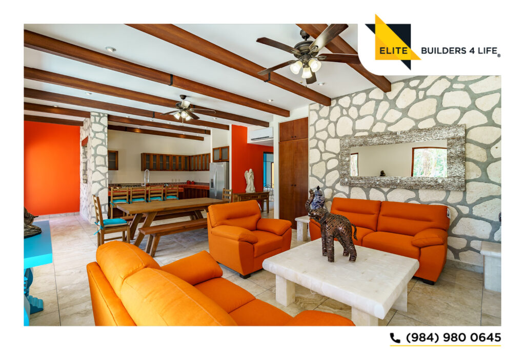 Amplio departamento de 2 habitaciones en Playa del Carmen