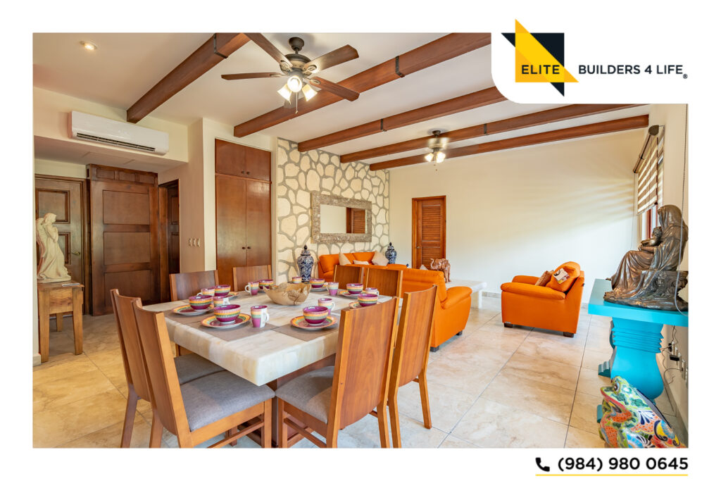 Amplio departamento de 2 habitaciones en Playa del Carmen