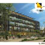 Hermoso departamento con vista tropical de 1 habitación