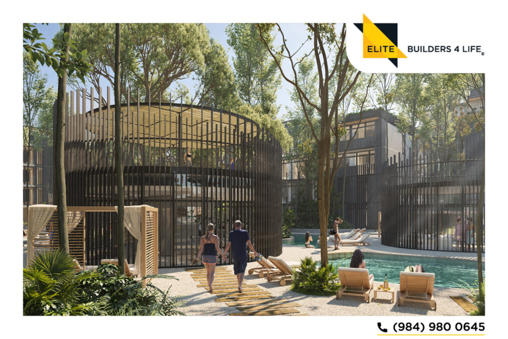 Hermoso departamento con vista tropical de 1 habitación