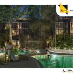 Hermoso departamento con vista tropical de 1 habitación