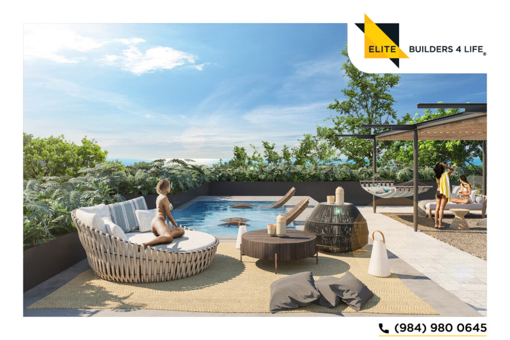 Hermoso departamento con vista tropical de 1 habitación