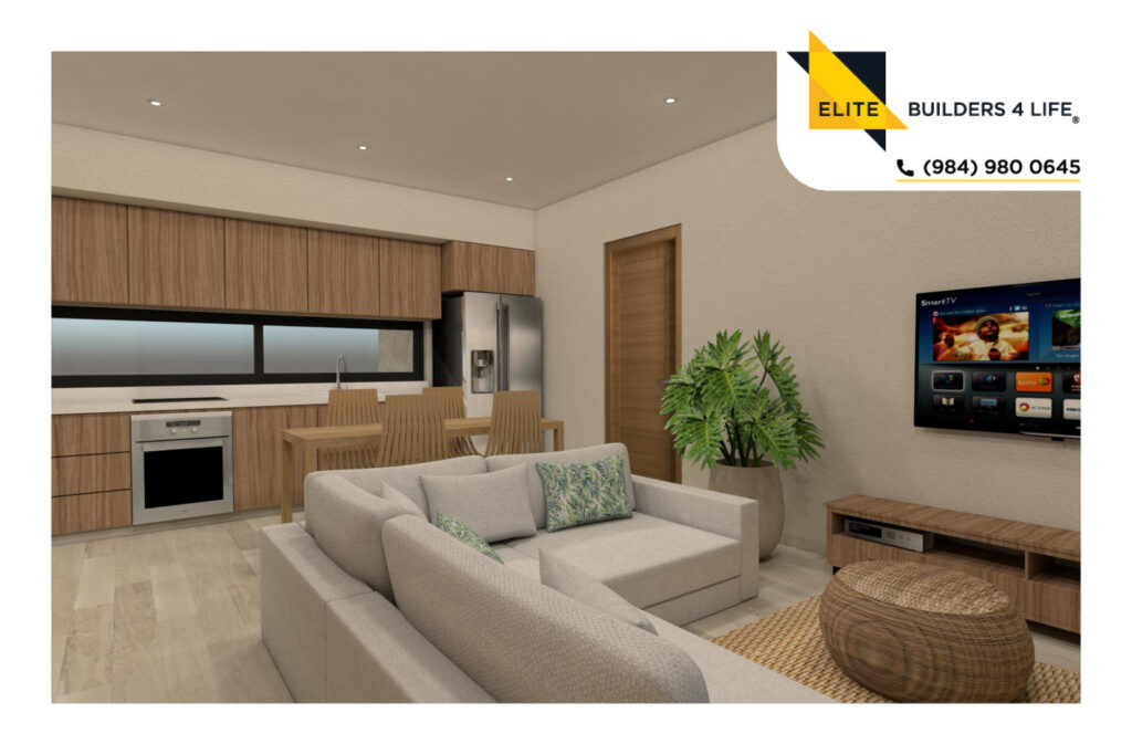 Departamento en Tulum de 2 recámaras