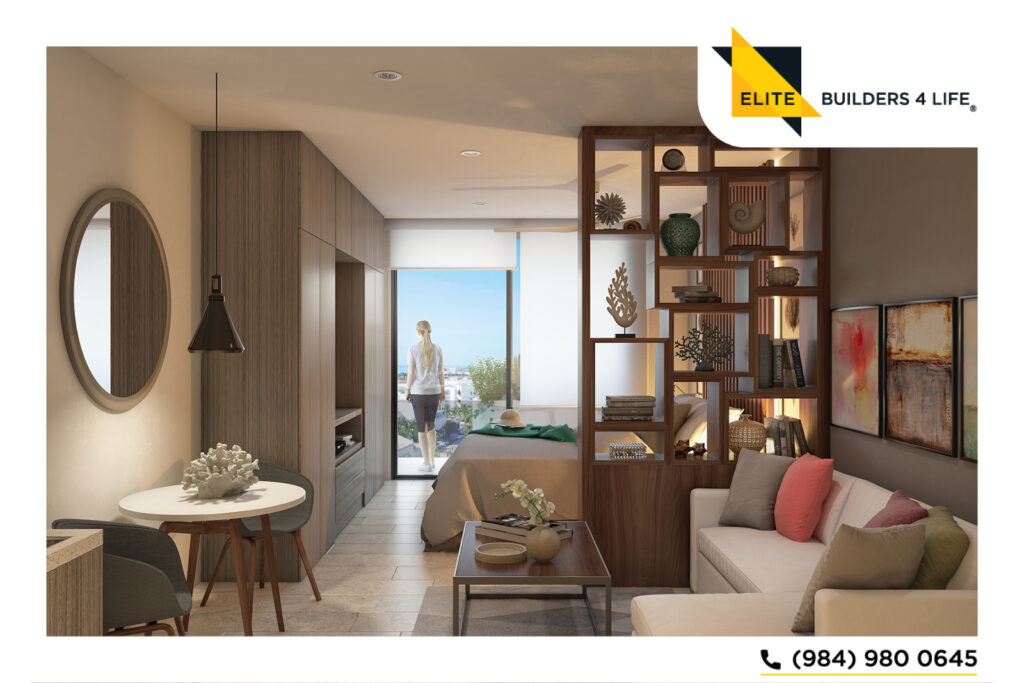 Departamento de 1 habitación en Playa del Carmen