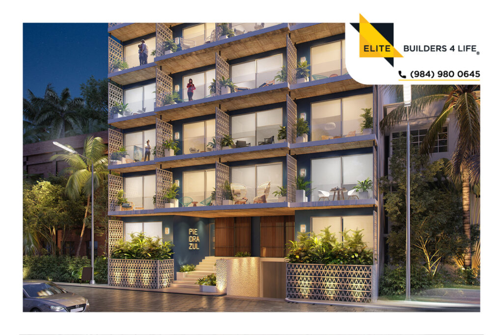 Estudio de 1 habitación en Playa del Carmen cerca de la Quinta Avenida