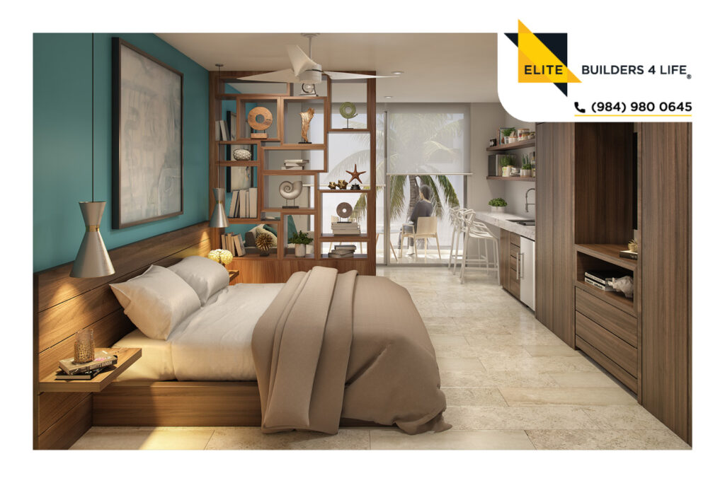 Estudio de 1 habitación en Playa del Carmen cerca de la Quinta Avenida