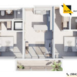 Departamento 2 habitaciones en comunity center