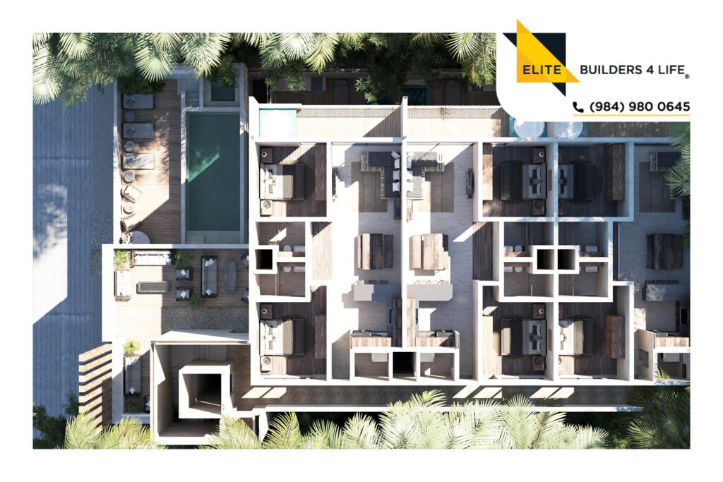 Departamento Lock Off en Tulum a 2km de la Playa