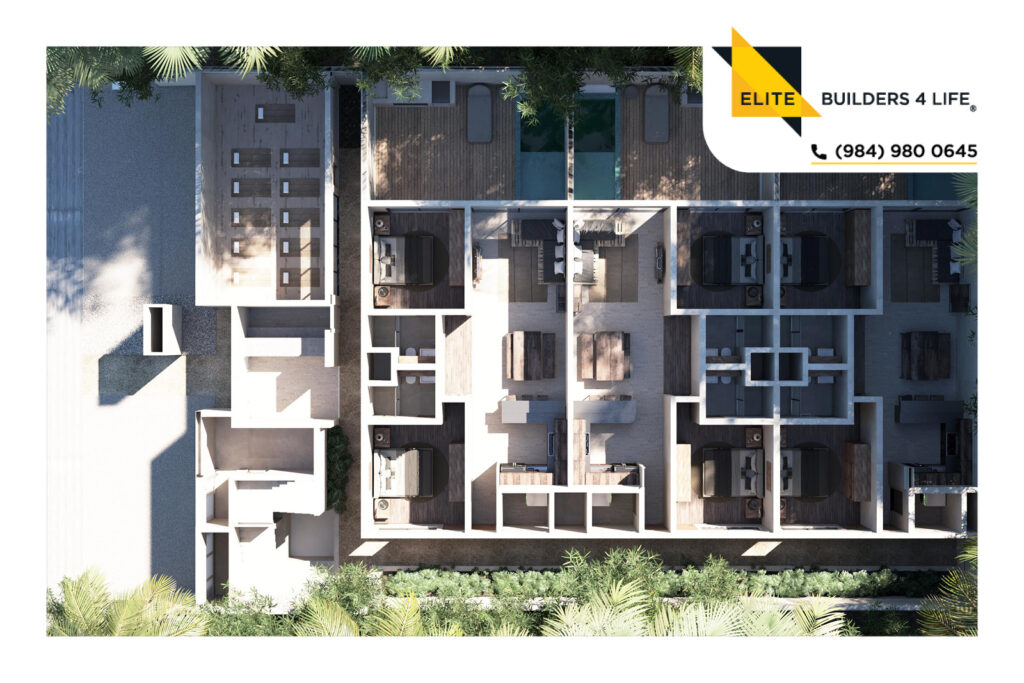 Departamento Lock Off en Tulum a 2km de la Playa