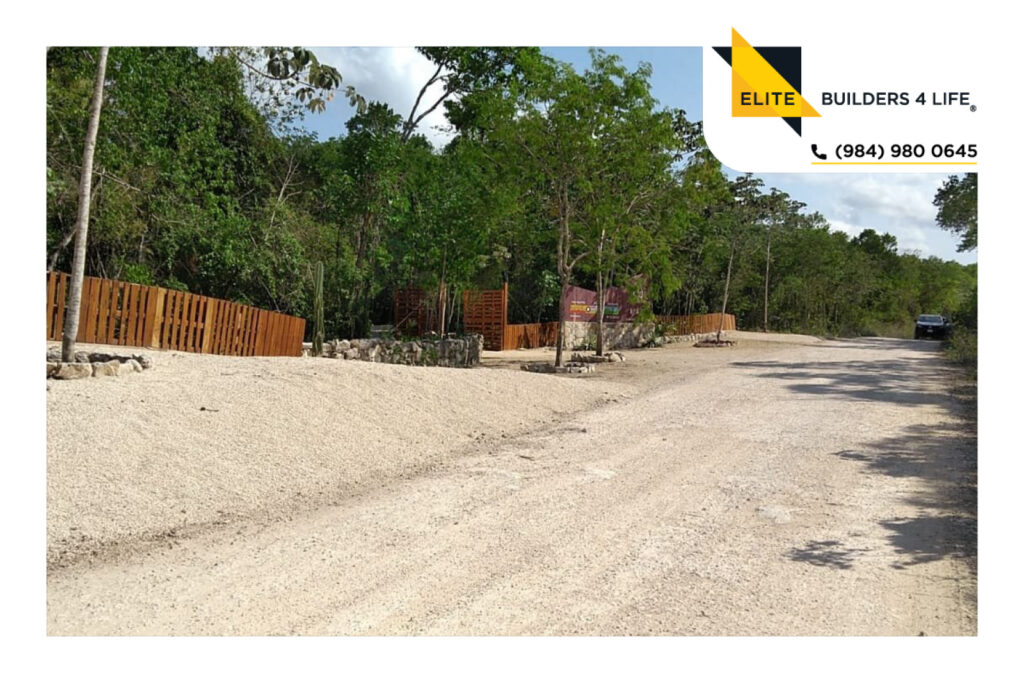 Terreno lotificado en Tulum