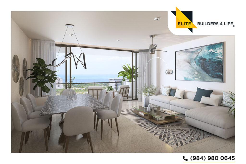 Departamento con hermosa vista tropical