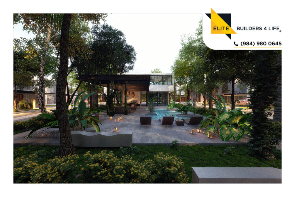 Villas de 3 habitaciones a pasos de la playa